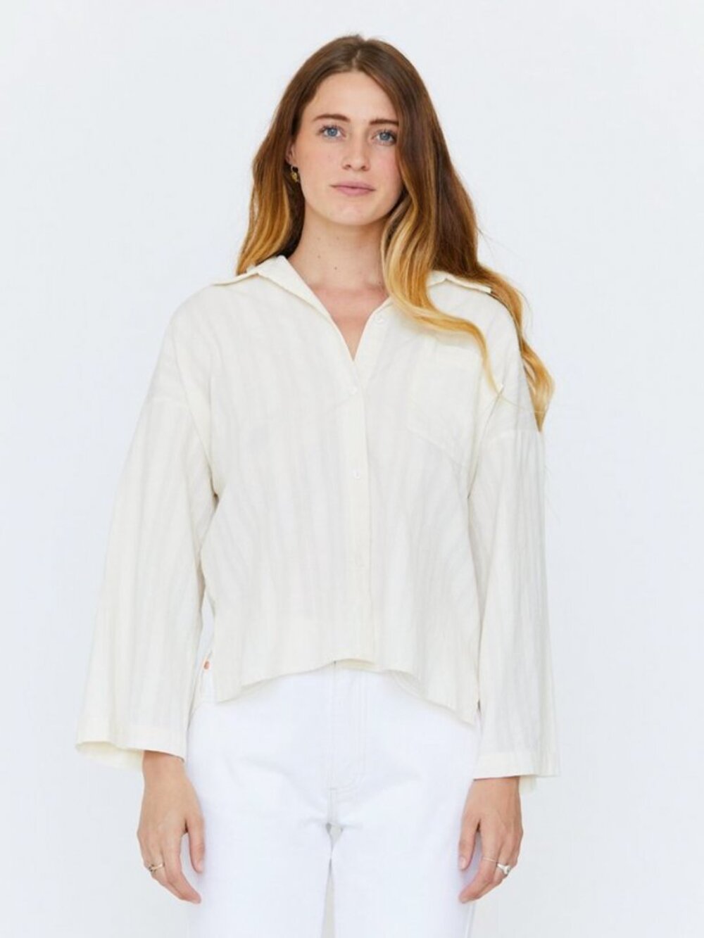 esby Apparel Glenn Textured Button Up Shirt